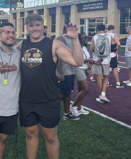 <span class="pn-tooltip pn-player-link">
        <span class="name-pointer">Texas State Camp Standouts</span>
        <span class="info-box not-prose" style="background: linear-gradient(to bottom, rgba(193,25,32, 0.95) 0%,rgba(193,25,32, 1) 100%)">
            <a href="https://prepredzone.com/2025/06/texas-state-camp-standouts/" class="link-wrap">
                                    <span class="player-img"><img src="https://prepredzone.com/wp-content/uploads/sites/3/2025/06/Prepzone-Template_copy-7442710.png?w=150&h=150&crop=1" alt="Texas State Camp Standouts"></span>
                
                <span class="player-details">
                    <span class="first-name">Texas</span>
                    <span class="last-name">State Camp Standouts</span>
                    <span class="measurables">
                                            </span>
                                    </span>
                <span class="player-rank">
                                                        </span>
                                    <span class="state-abbr"></span>
                            </a>

            
        </span>
    </span>
 